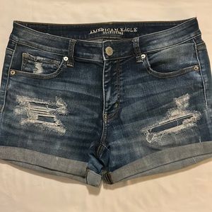 American Eagle midi shorts